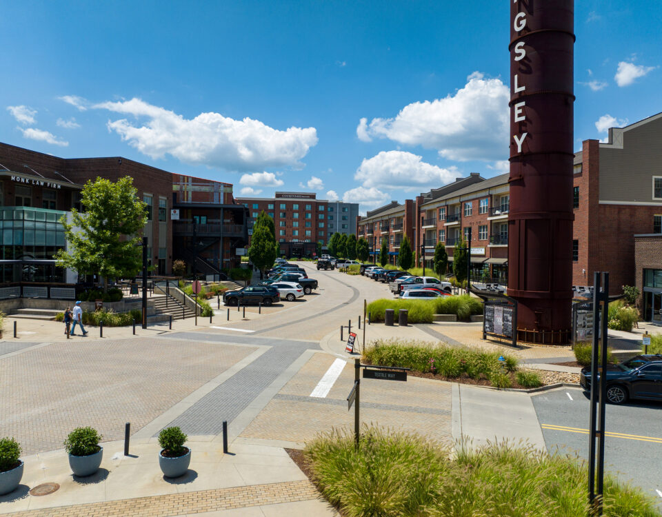 Charter – Kingsley Mixed Use Apartments, Retail, Residential, Streetscape and Stream Restoration